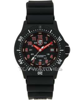 LUMINOX 8415 FEDEX FAST BLACK OPS STEEL 8400 Series 43mm Mens Watch 