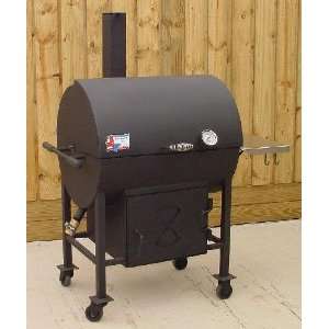  Tejas Unique Barbeque Pit Smoker AND Charcoal Grill Model 