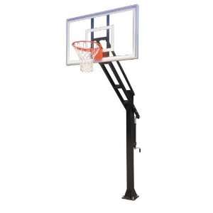   Inground Adjustable Basketball Hoop System Force Select Sports