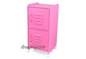 Kidkraft Kids Medium Toy Storage Locker Bubblegum Pink  