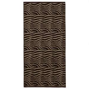  Zebra Jacquard Beach Towel
