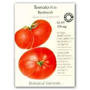  Tomato Pole Beefsteak Organic Seed Patio, Lawn & Garden