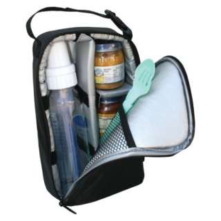 JL Childress Pack N Protect Tote for Glass Bottles and Jars, Black 