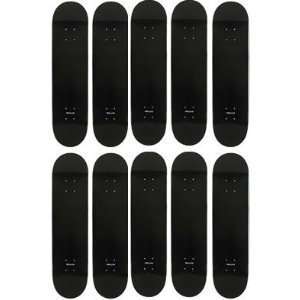  10 TMR Blank 7.5 Skateboard Decks with Pro Grip: Sports 