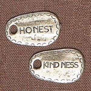 Blue Moon Reflections Metal Charms Oval 1 16x26mm Antique Silver 7/Pkg 