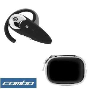  Wireless Bluetooth Handsfree Headset + Pouch Carrying Case 