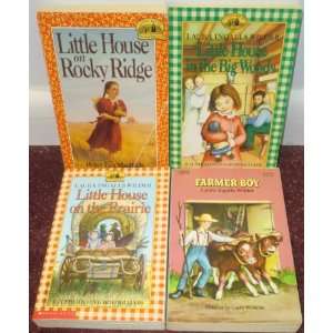  Set of 4 Books   LAURA INGALLS WILDER   Little House 