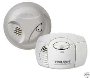 New First Alert 2 Pack Carbon & Smoke Alarm Detector  