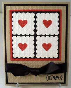 Stampin Up Love Handmade Card  