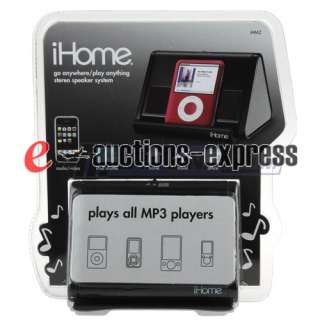 IHome iHM2 Portable Speaker For iPod //CD   Black  