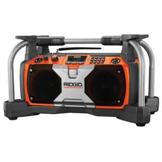   new RIGID Job Site Radio and Race Scanner iPod Boombox R8408  
