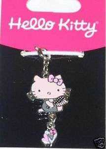 NEW Hello Kitty Bracelet Charm/Zip Pull Fashionista WoW  