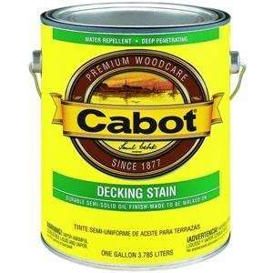  Cabot VOC Oil Based Deck Stain Patio, Lawn & Garden