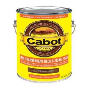  Cabot, Samuel Inc 01 16337 Semi Transparent Deck & Siding Stain 