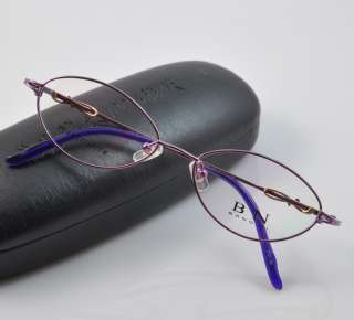 purple design pure titanium optical eyeglasses frames  
