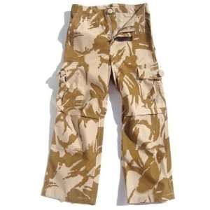  Kids Army Desert Camouflage Combat Pants   Ages 11 12 Yrs 