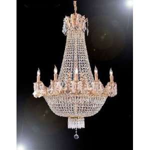  French Empire Crystal Chandelier Chandeliers H30 X W20 