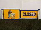 open close store sign  
