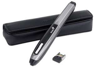 Included carrying case lets you safely take your Pen Mouse anywhere