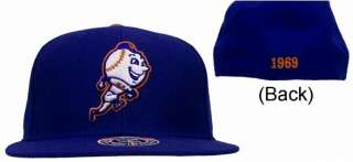 New York Mets Mr. Met Cooperstown Collection Fitted Hat  