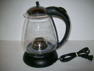 CAPRESSO Glass Electric Cordless Water Kettle Model 259 48oz  