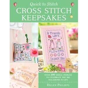  David & Charles Books cross Stitch Keepsakes: Arts, Crafts 