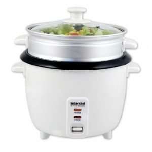 Better Chef IM 401ST Rice Cooker w/ Food Steamer 