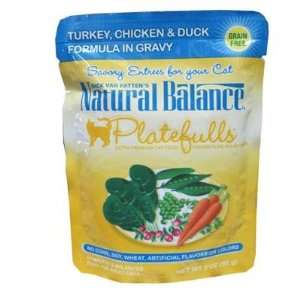  Platefulls Turkey, Chicken and Duck Cat Food Pouch each 