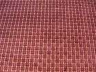 Vintage Upholstery Dark Red/Rust Sculptured Velvet Fabric