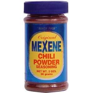 Mexene Original Chili Powder Seasoning   2 oz:  Grocery 
