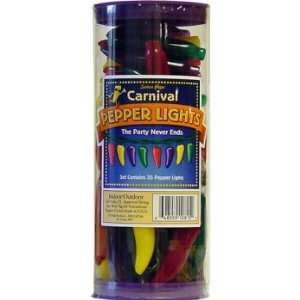 Chili Pepper Lights Multi Colored  Grocery & Gourmet Food