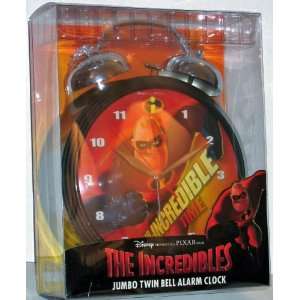   Disney The Incredibles Alarm Clock (Jumbo Twin Bell) 