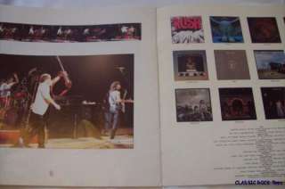 RUSH Grace Under Pressure Tour 84 CONCERT PROGRAM BOOK  