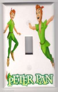 Peter Pan Decorative Light switch Plate cover #2  
