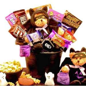   Treak or Treat Candy Gift Basket   Great Care Package for College Kids