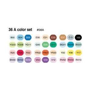  New   Copic Ciao Markers 36 Piece Set   Set A by Copic Marker 