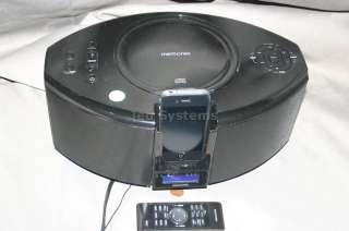   Home Audio System with iPod Dock and CD Player . USED Item Sold AS IS