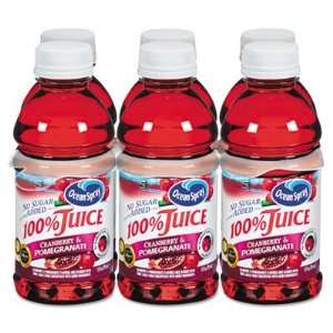  100% Juice Cranberry Pomegranate 10 oz. Bottle 6 per Pack 