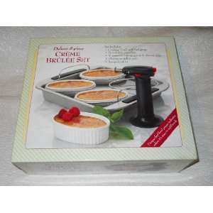  creme Brulee Set Deluxe 8 Piece