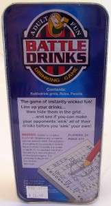 Battle Drinks Fun Adult Alcohol Drinking Party Game NEW  