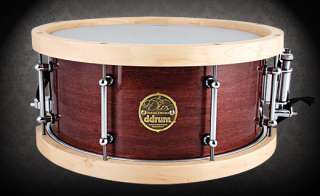 DDdrum Dios Maple Snare Drum   Wood Hoops 13x6  