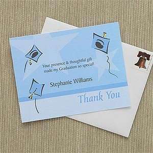  Personalized Graduation Thank You Cards   Tassel Time 