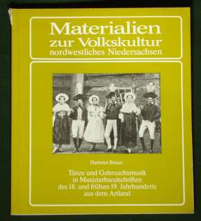 BOOK German Folk Dance History old music & choreography  