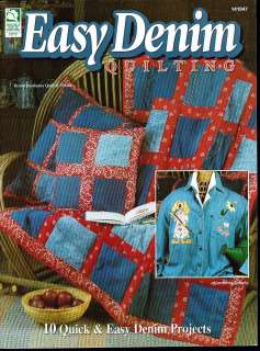 EASY DENIM QUILTING 10 PROJECTS HOUSE OF WHITE BIRCHES  