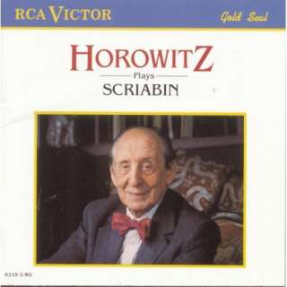    Horowitz Plays Scriabin Alexander Scriabin, Vladimir Horowitz