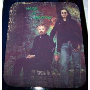  RUSH Alex Lifeson & Geddy Lee COMPUTER MOUSE PAD 