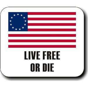 Betsy Ross American Flag Mouse Pad