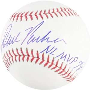 Dave Parker Autographed Baseball  Details 78 NL MVP Inscription