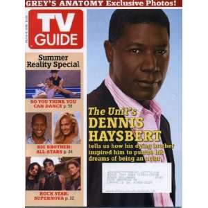  TV Guide July 3, 2006 Dennis Haysbert/The Unit, Greys 