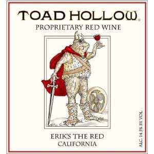  Toad Hollow Eriks The Red 2009 750ML Grocery & Gourmet 